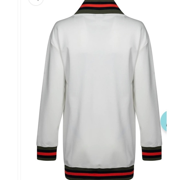 NWT! HAUTE Shore one size codi Trento open striped cardigan - Picture 6 of 11